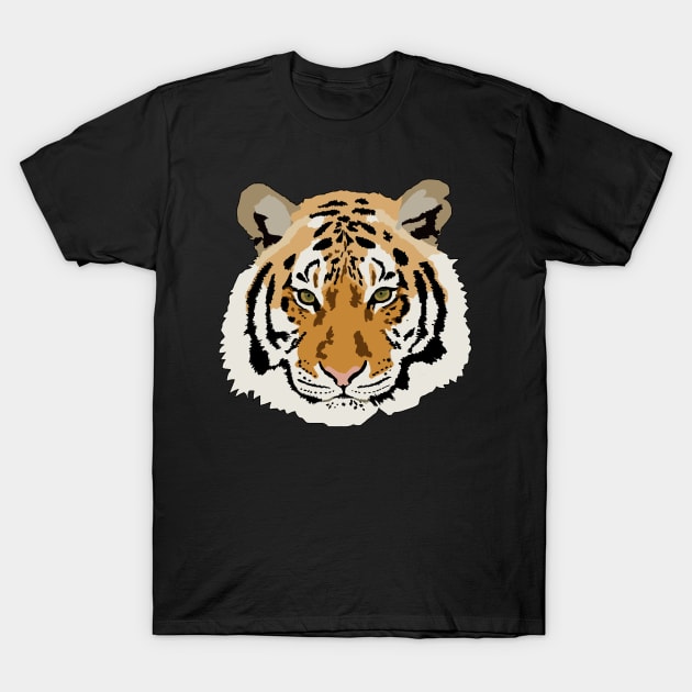 Tiger Pattern T-Shirt by FlashmanBiscuit